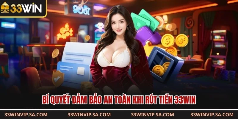 Bí quyết đảm bảo an toàn khi rút tiền 33win